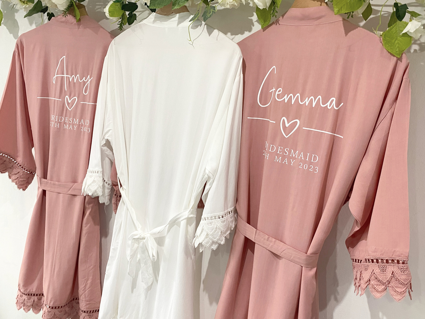 Honey Dusky Rose Robe