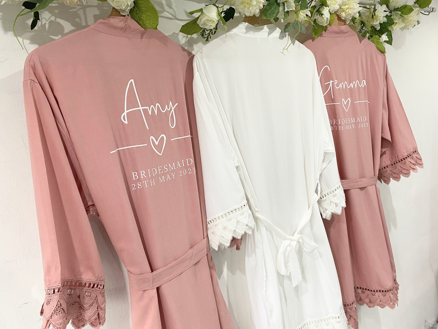 Honey Dusky Rose Robe