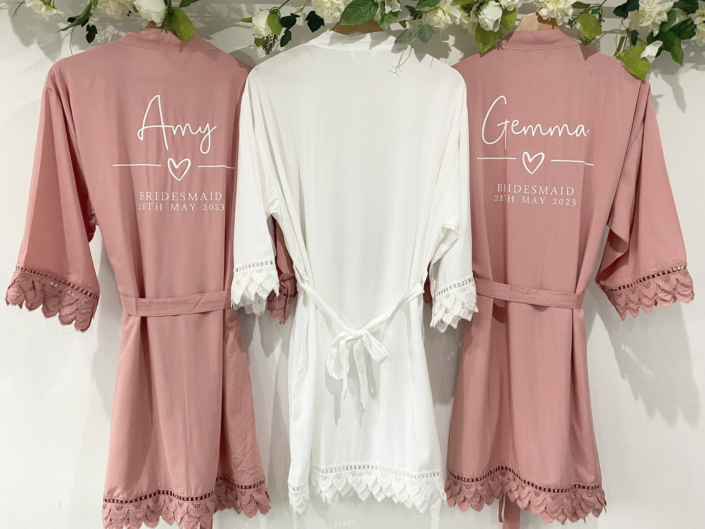 Honey Dusky Rose Robe