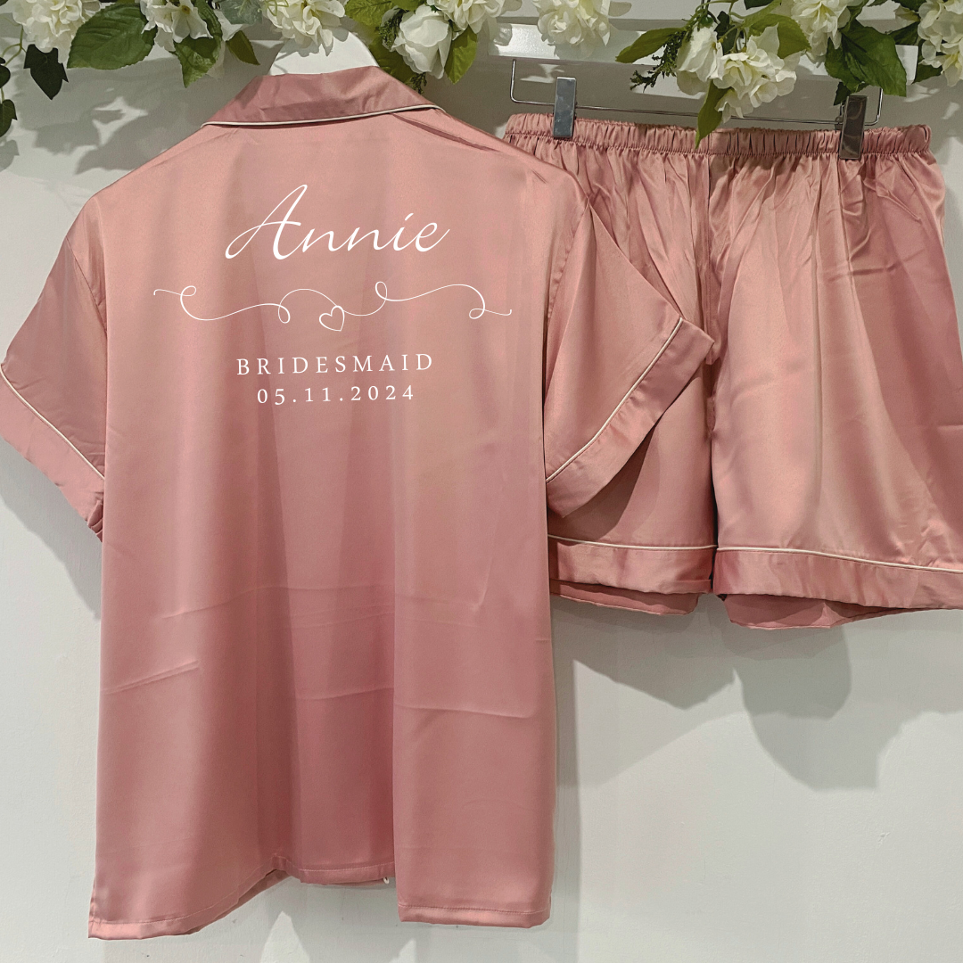 Dusky Rose Short Pyjamas