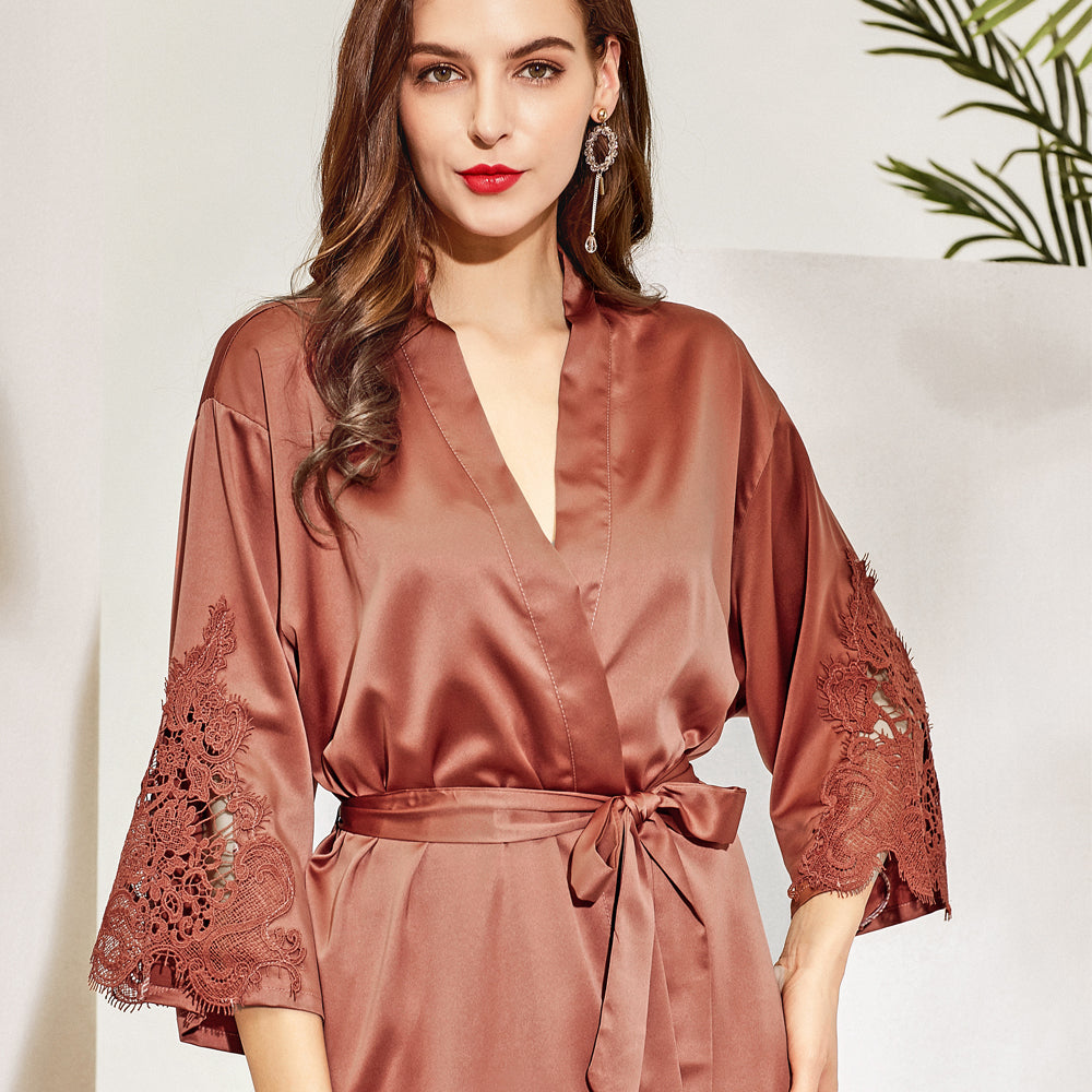 Harper Rust Robe