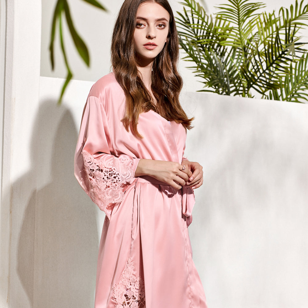 Harper Dusky Rose Robe