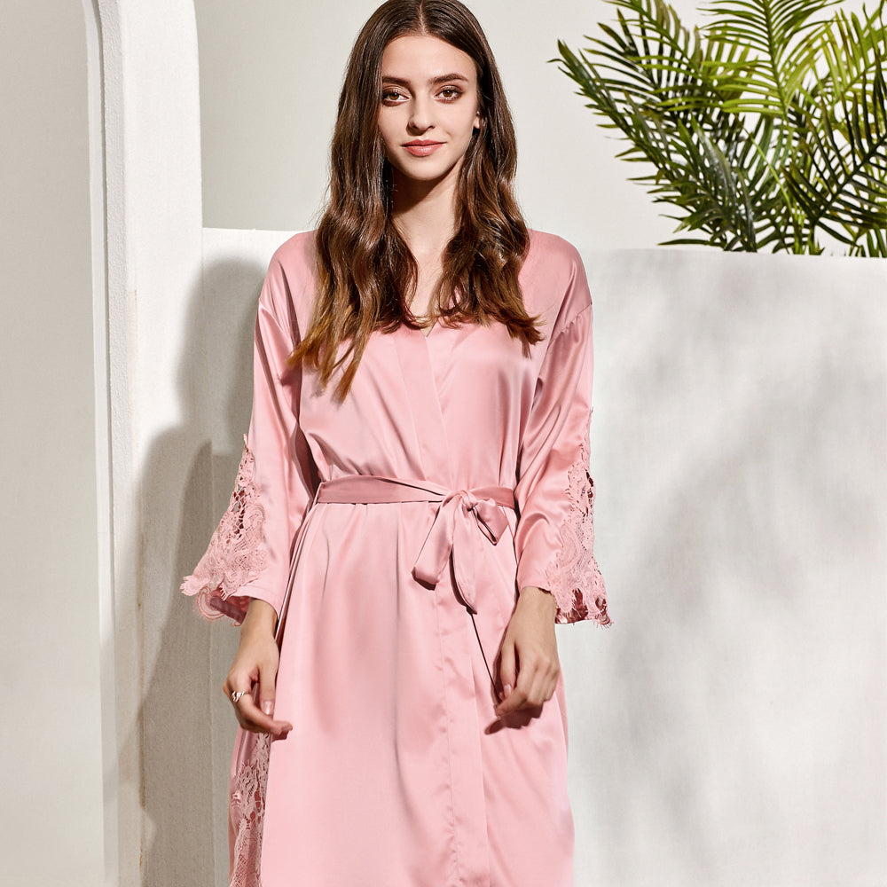 Harper Dusky Rose Robe