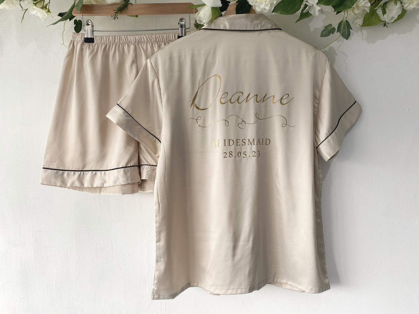 Champagne Short Pyjamas