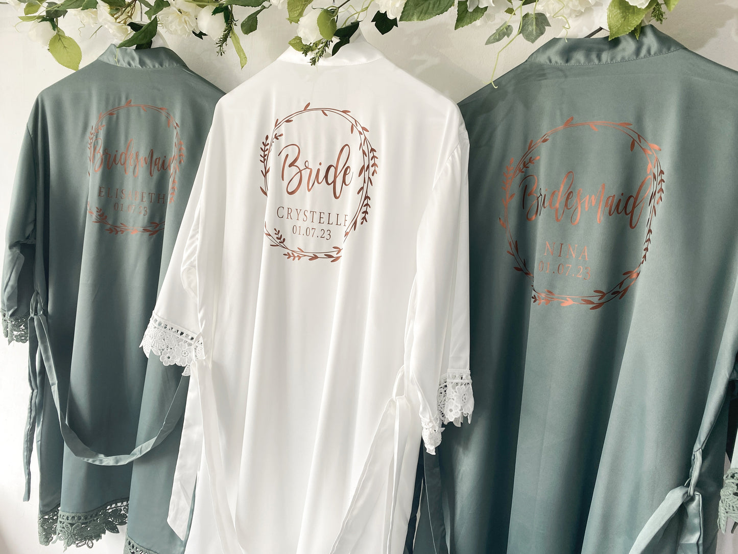 Ella Eucalyptus Robe