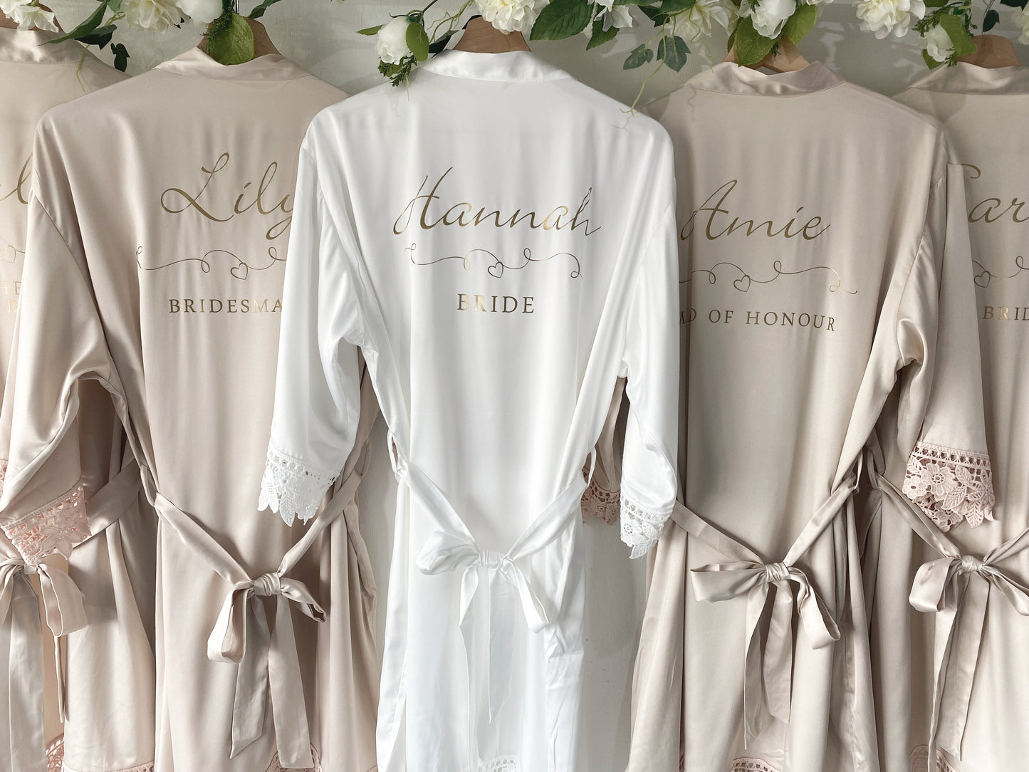 Ella Champagne Robe - age 2-5
