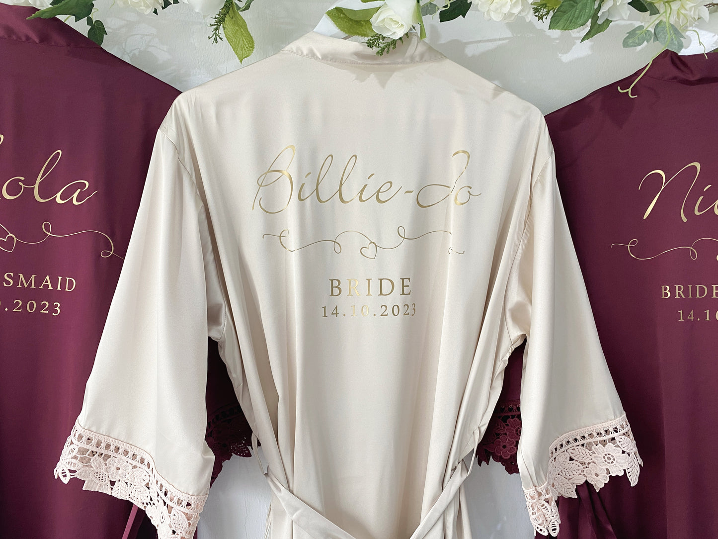 Ella Wine Robe