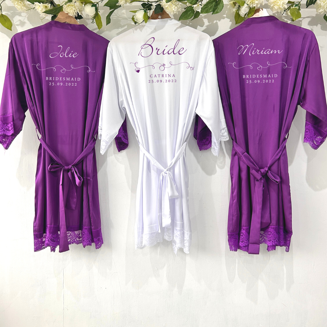 Emily Purple Robe