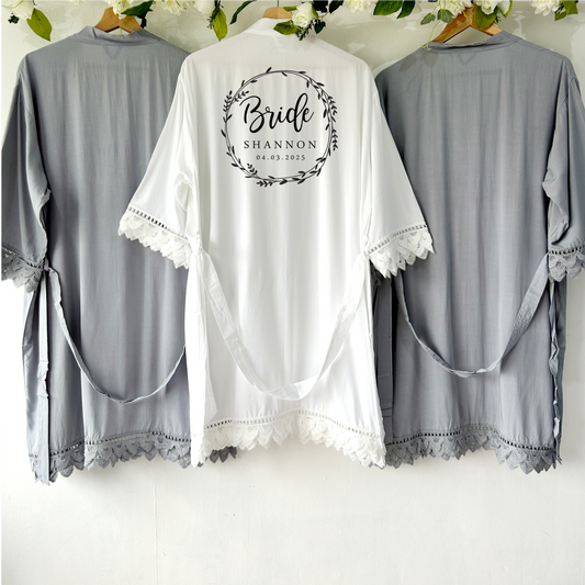 Honey Ice Grey Robe