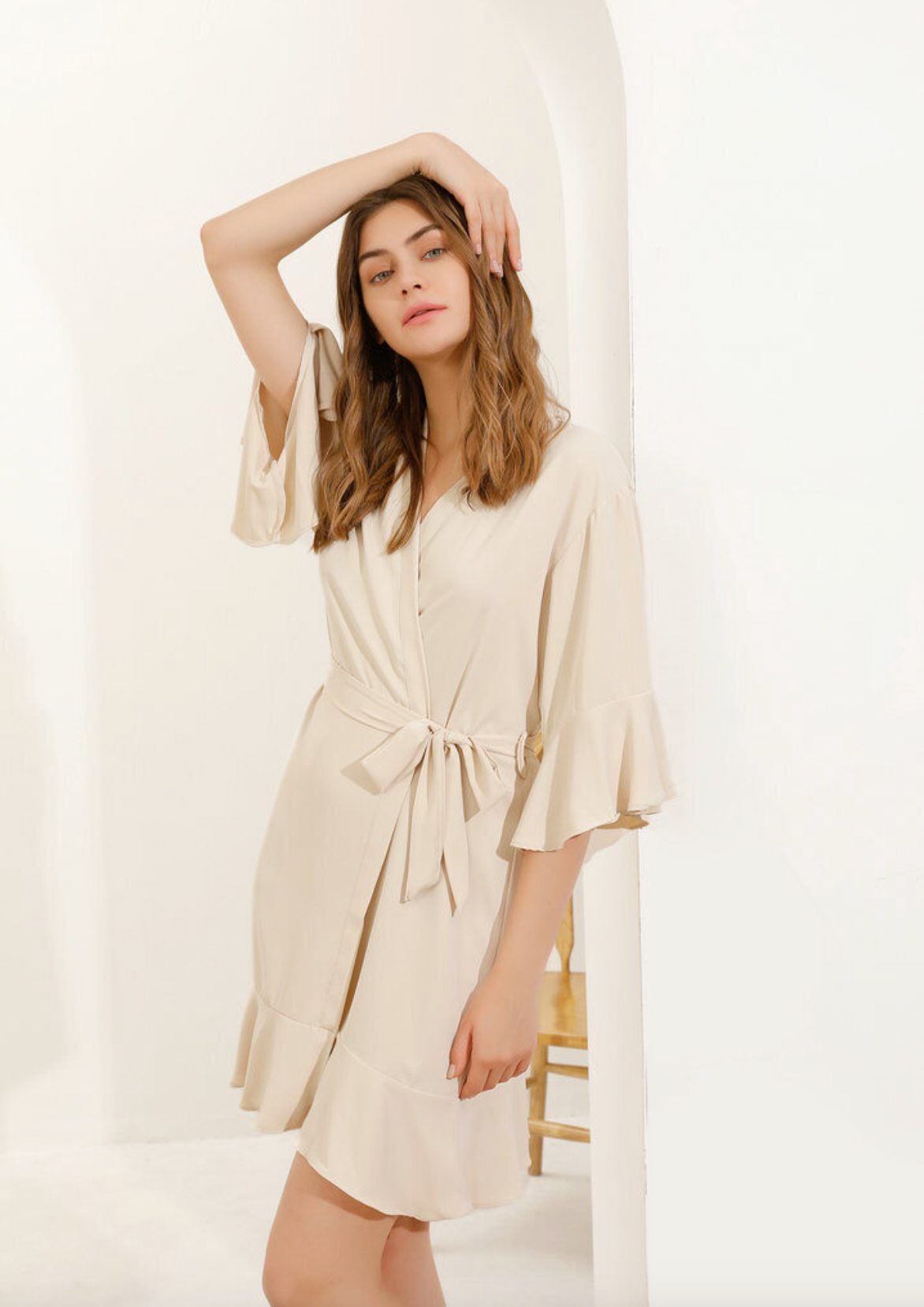 Isla Dark Vanilla Robe