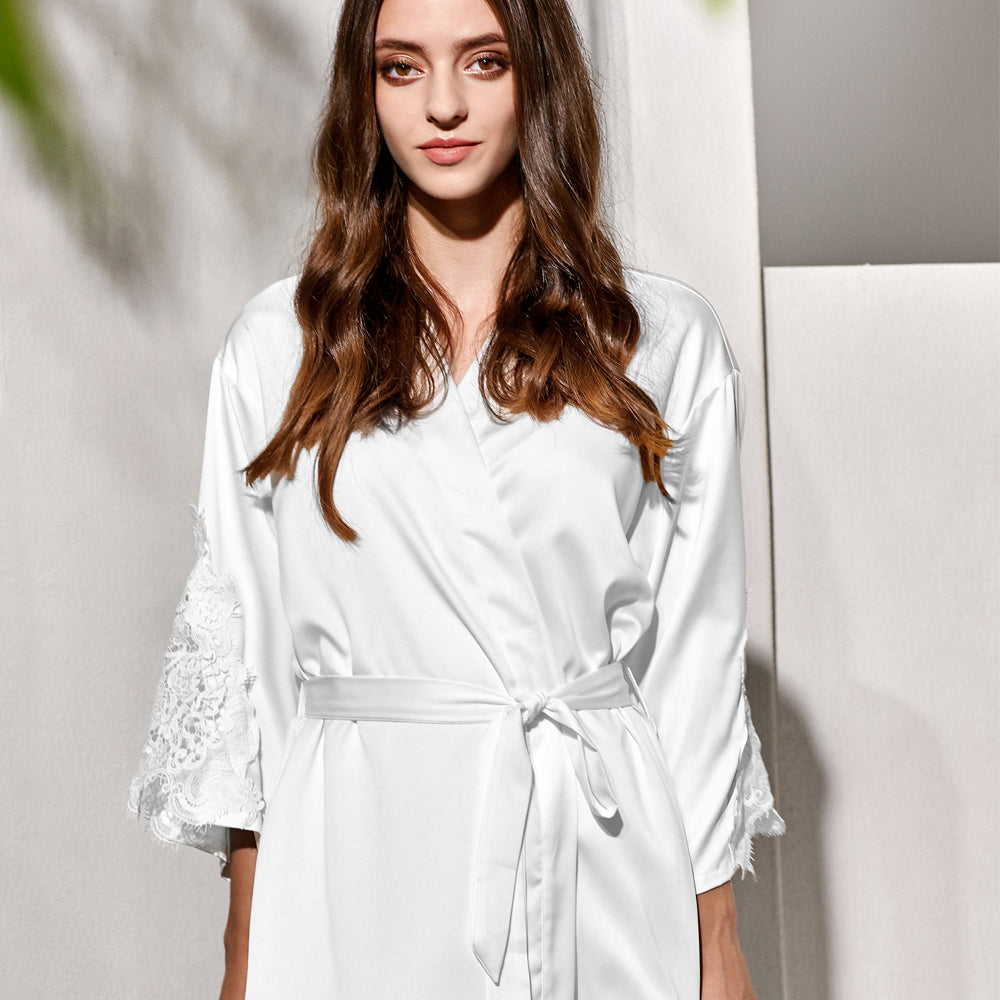 Harper White Robe