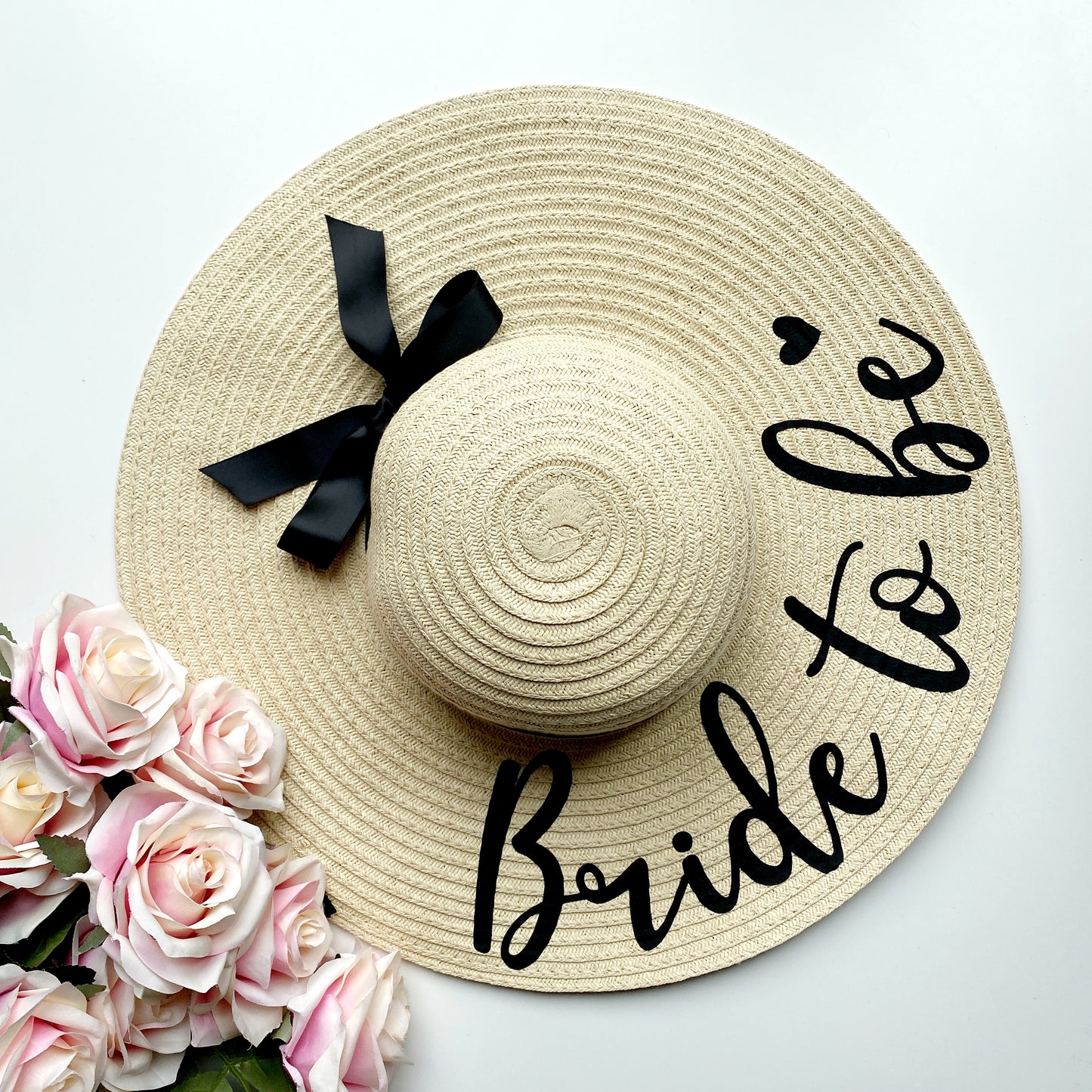 Bride to be Straw Sun Hat