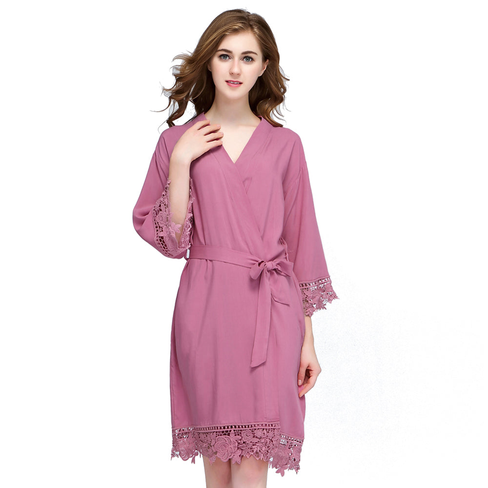 Grace Dark Pink Robe