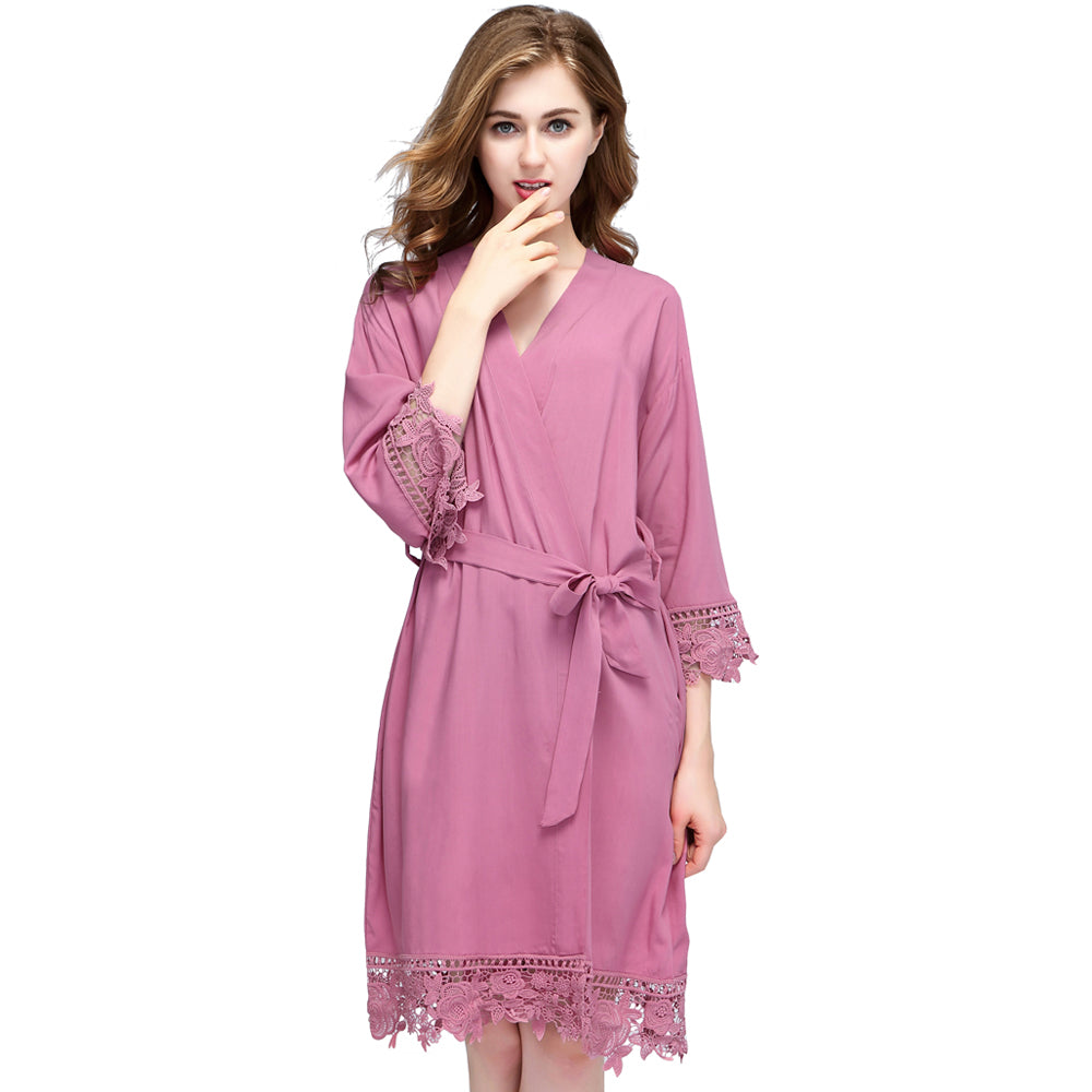 Grace Dark Pink Robe