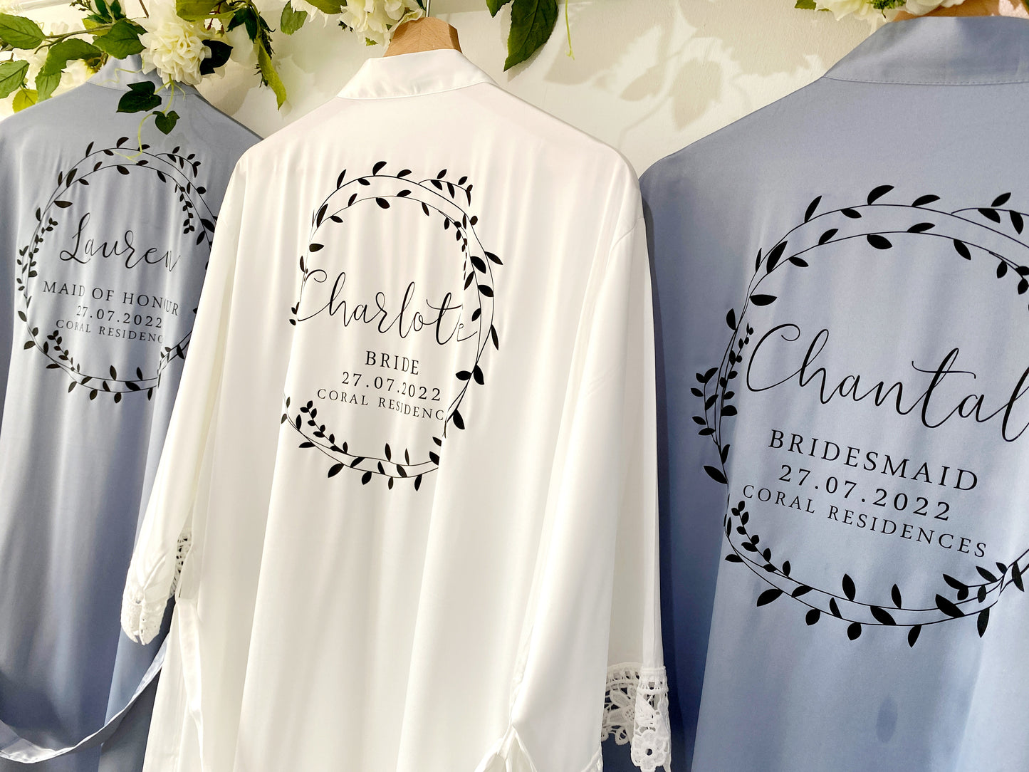 Ella Dusky Blue Robe