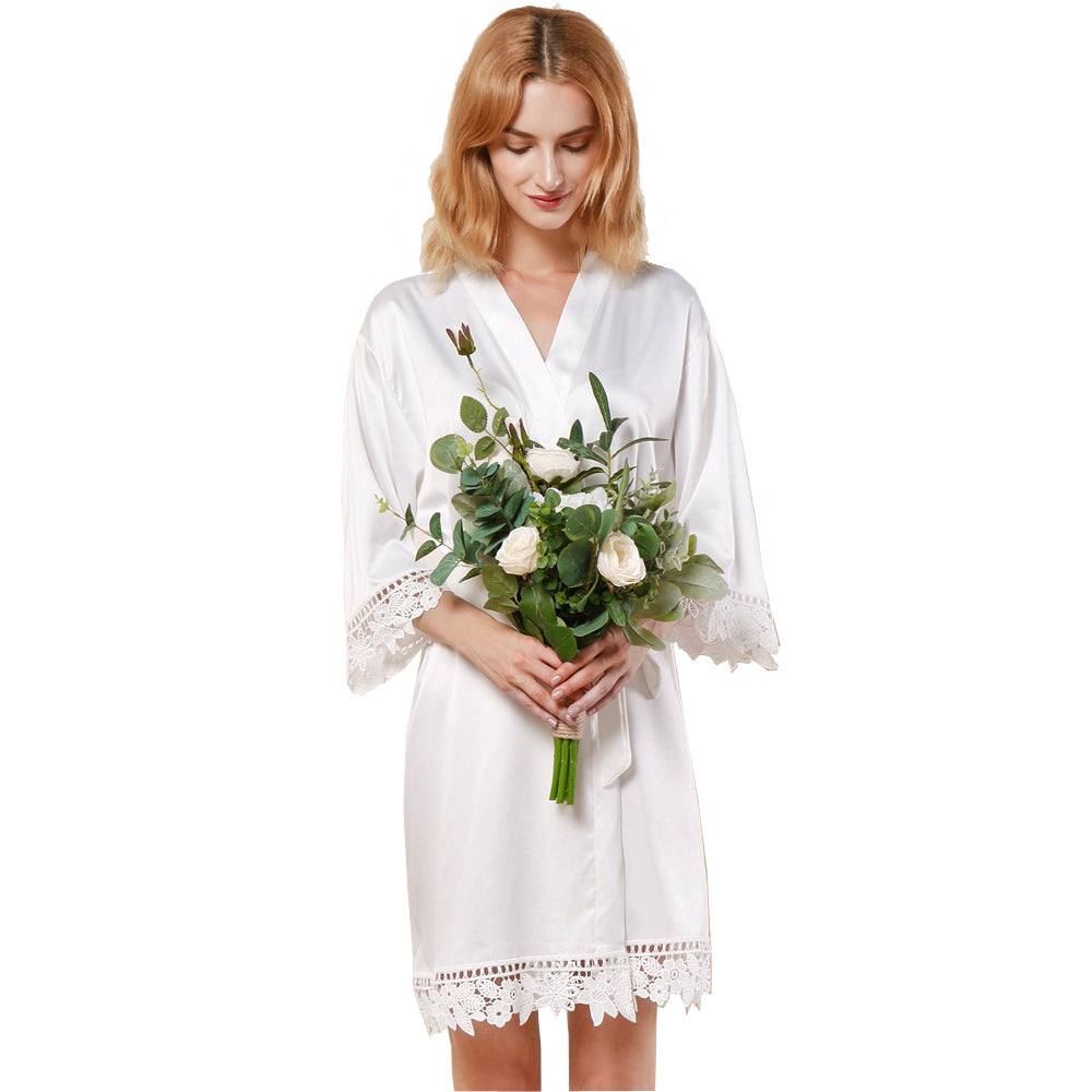 Ella White Robe