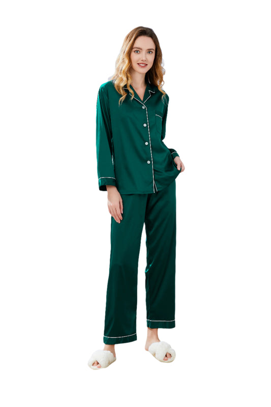 Forest Green Long Pyjamas