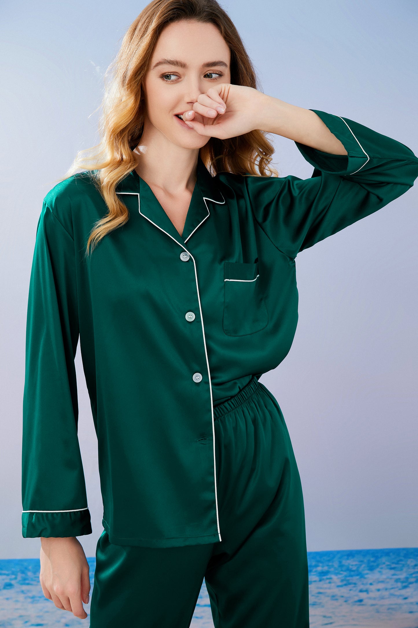 Forest Green Long Pyjamas