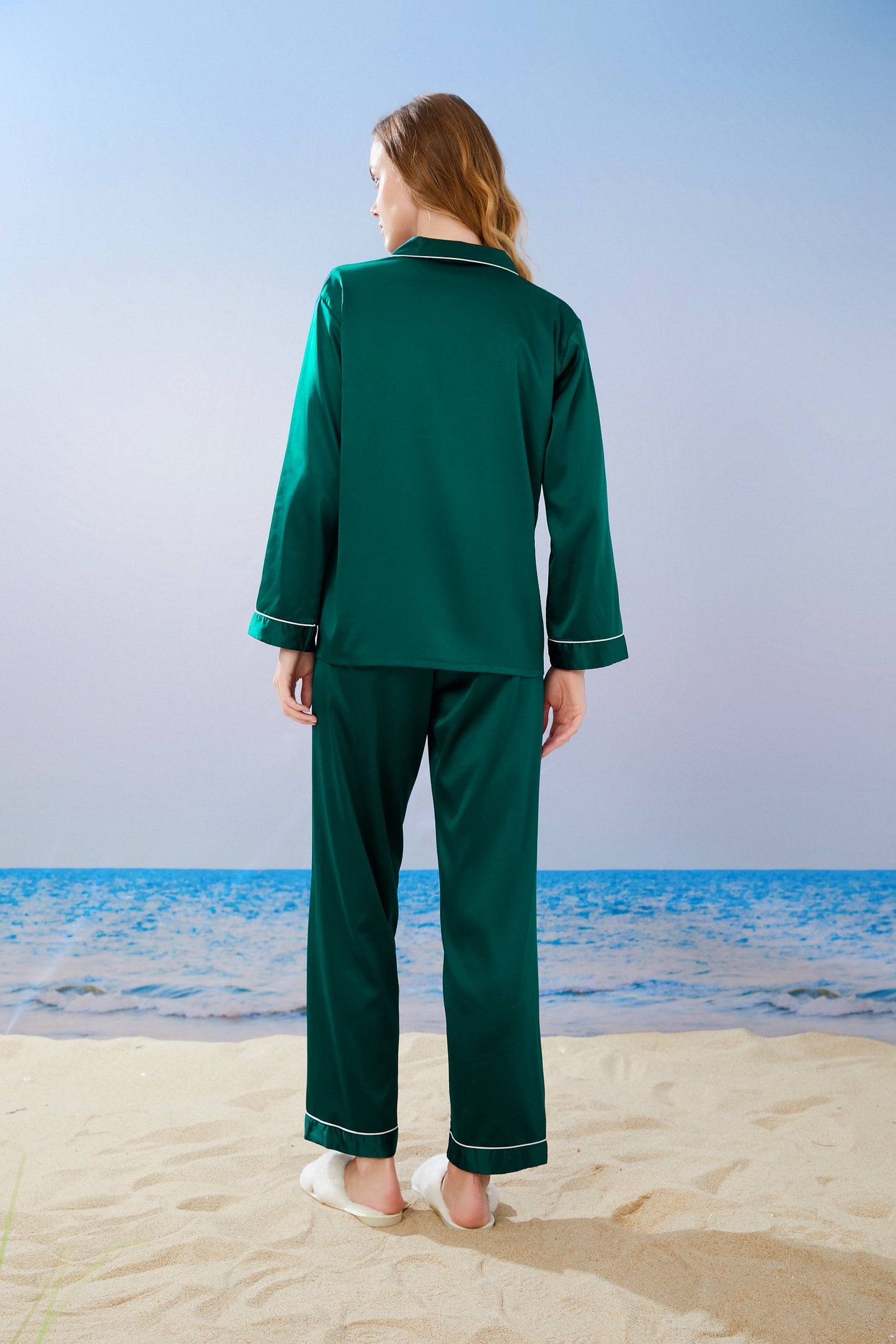 Forest Green Long Pyjamas