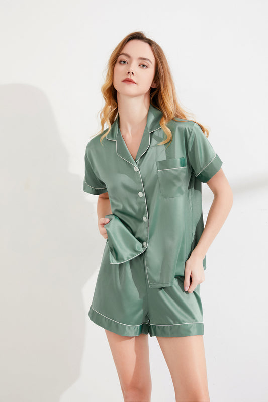 Eucalyptus Satin Pyjamas