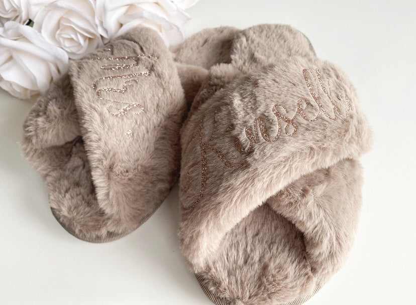 Mocca Luxury Crossover Slippers