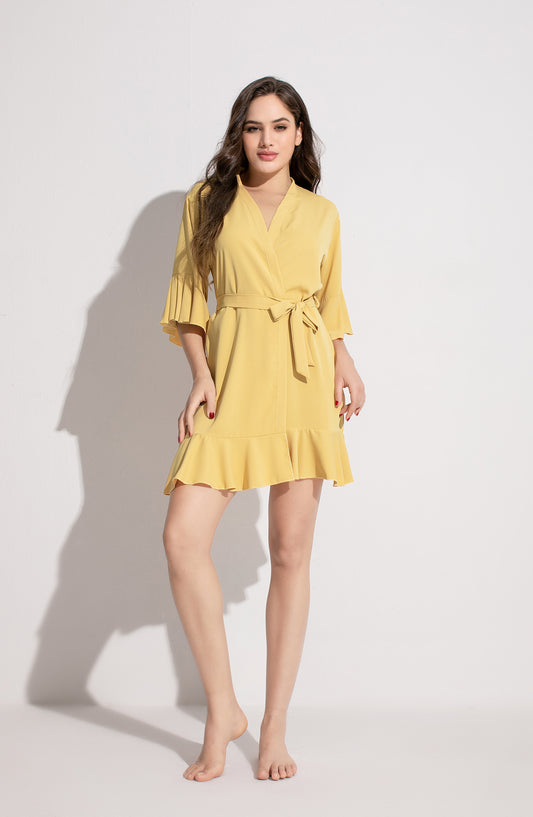 Isla Lemon Robe