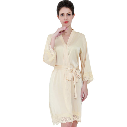 Emily Champagne Robe - age 6-9