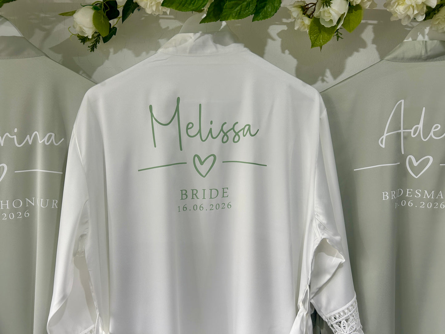Ella Pistachio Robe