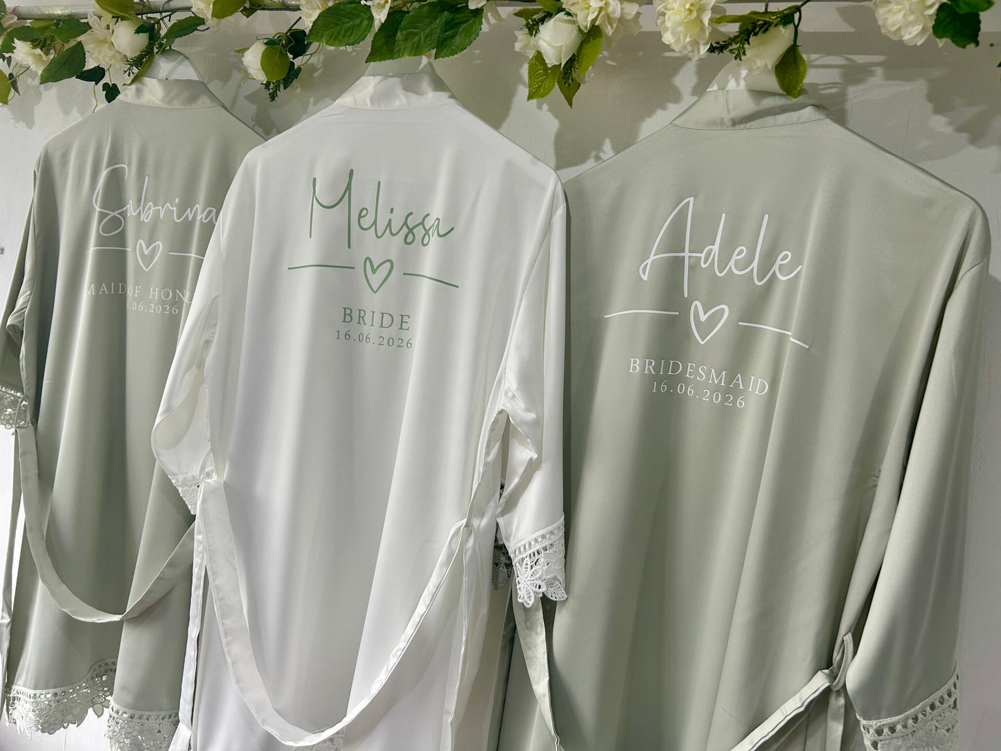 Ella Pistachio Robe