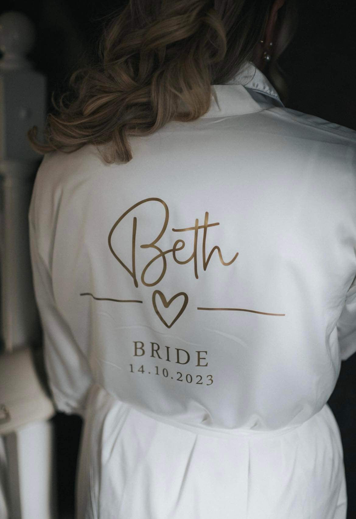 Ella White Robe