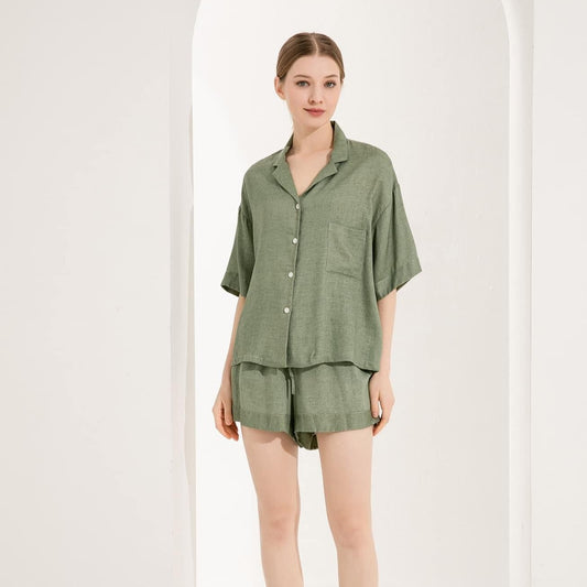 Fern Linen Pyjamas