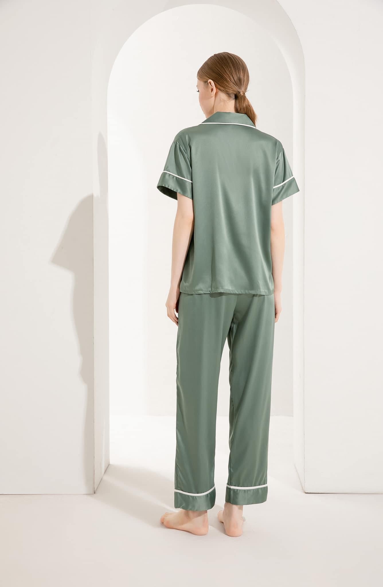 Eucalyptus Short Sleeve & Pants Pyjamas