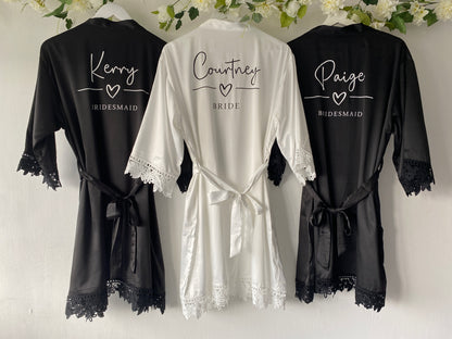 Ella Black Robe - UK 18-22