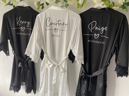 Ella Black Robe - UK 18-22