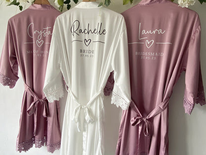 Ella Mauve Robe - UK 18-22