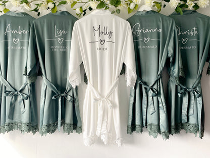 Ella Eucalyptus Robe - UK 8-16
