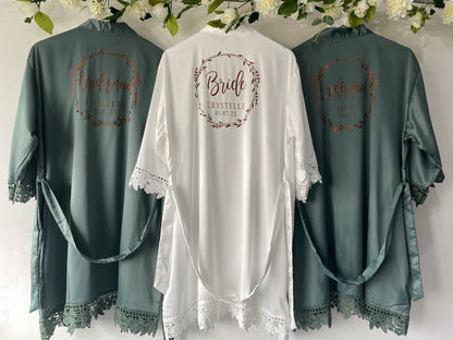 Ella Eucalyptus Robe - UK 8-16