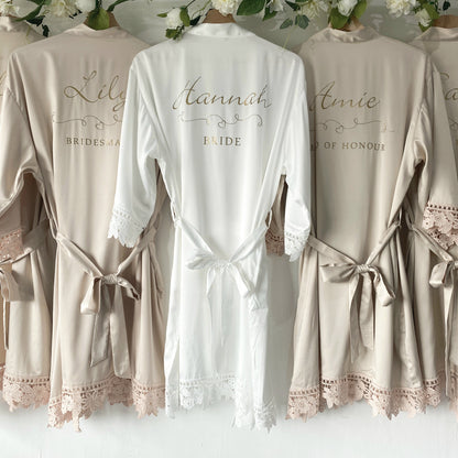 Ella Champagne Robe - age 2-5