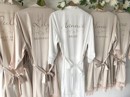 Ella Champagne Robe - age 2-5