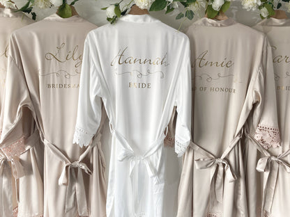 Ella Champagne Robe - age 2-5