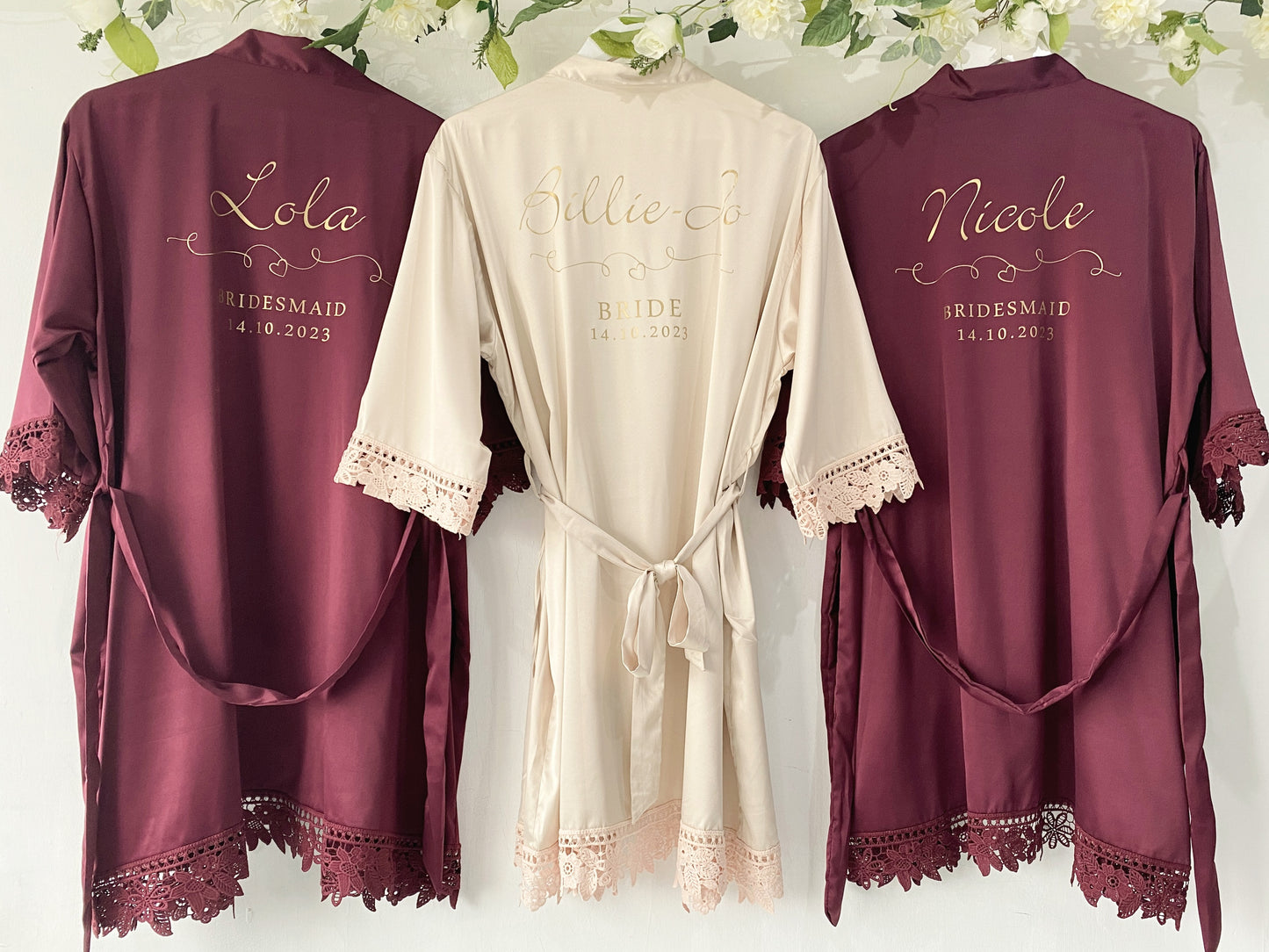 Ella Wine Robe