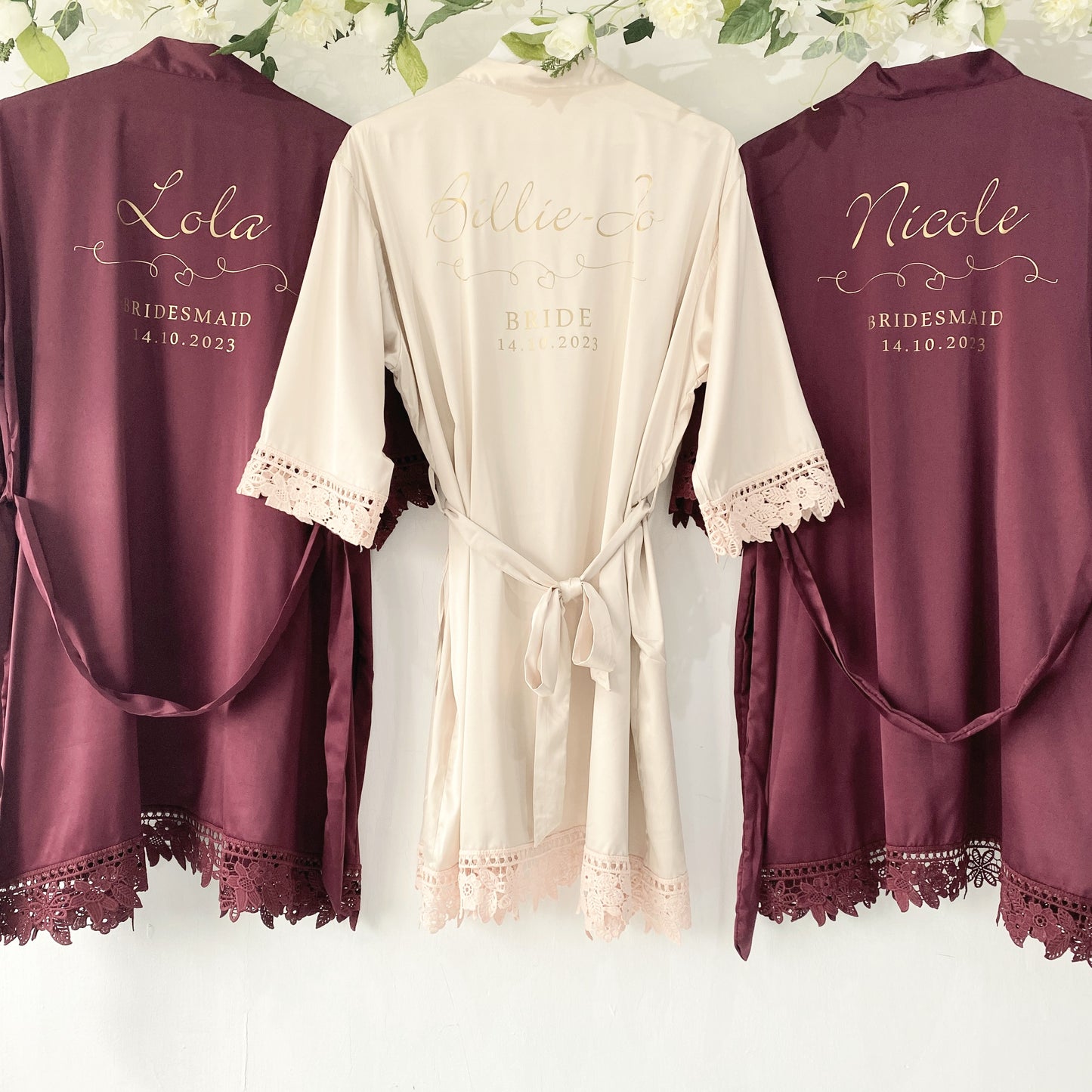 Ella Wine Robe