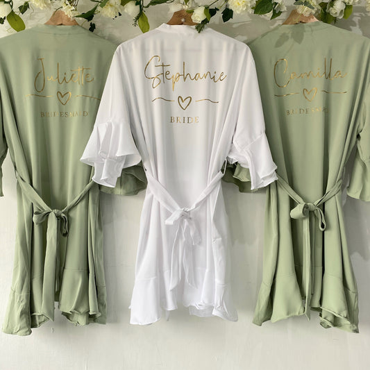 Isla Sage Green Robe