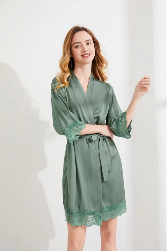 Emily Eucalyptus Robe