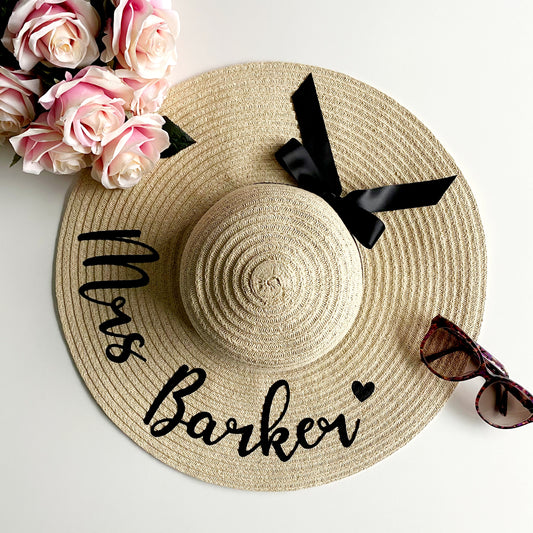 Mrs. Straw Sun Hat
