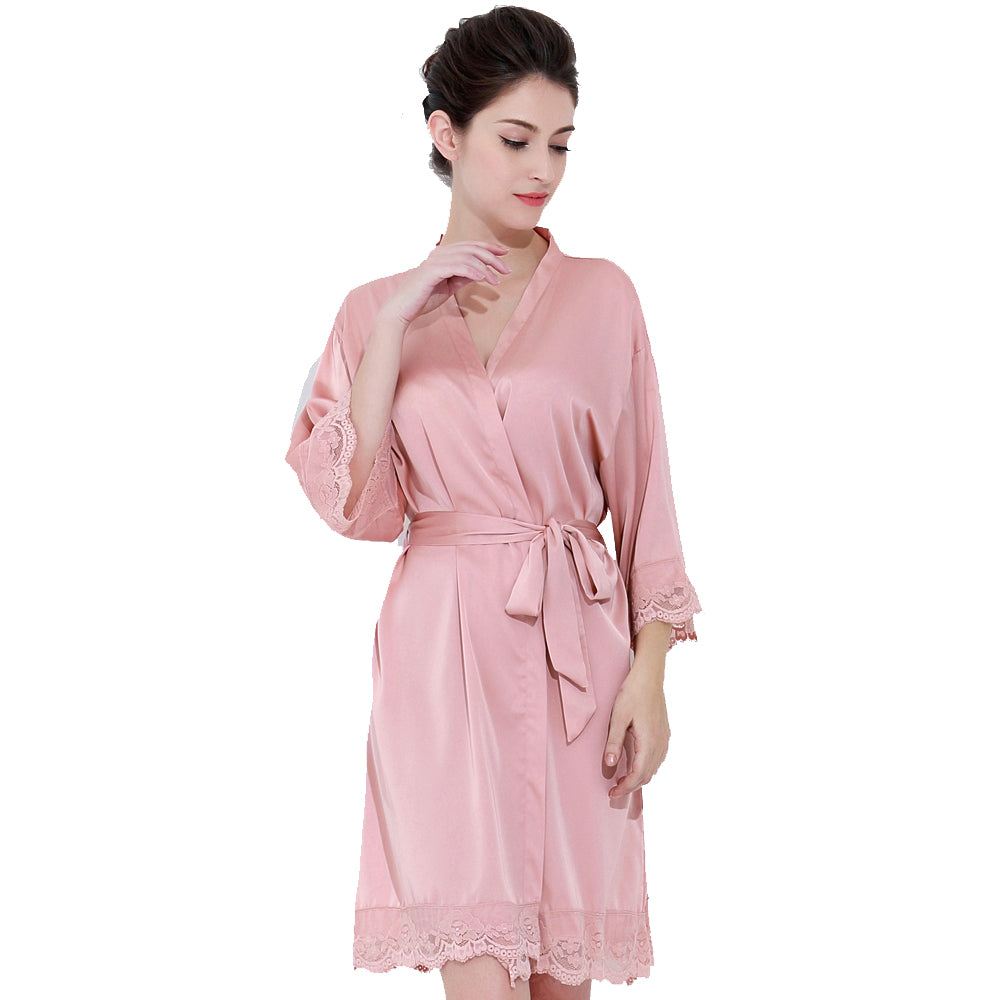 Emily Dusky Rose Robe
