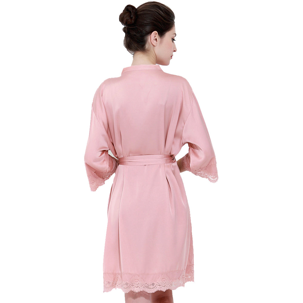 Emily Dusky Rose Robe