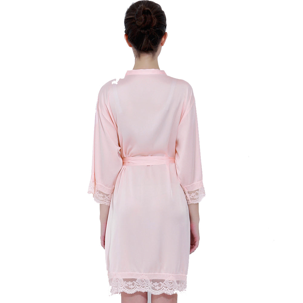 Emily Pale Pink Robe