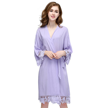 Grace Violet Robe - age 10-14 (UK 4/6)