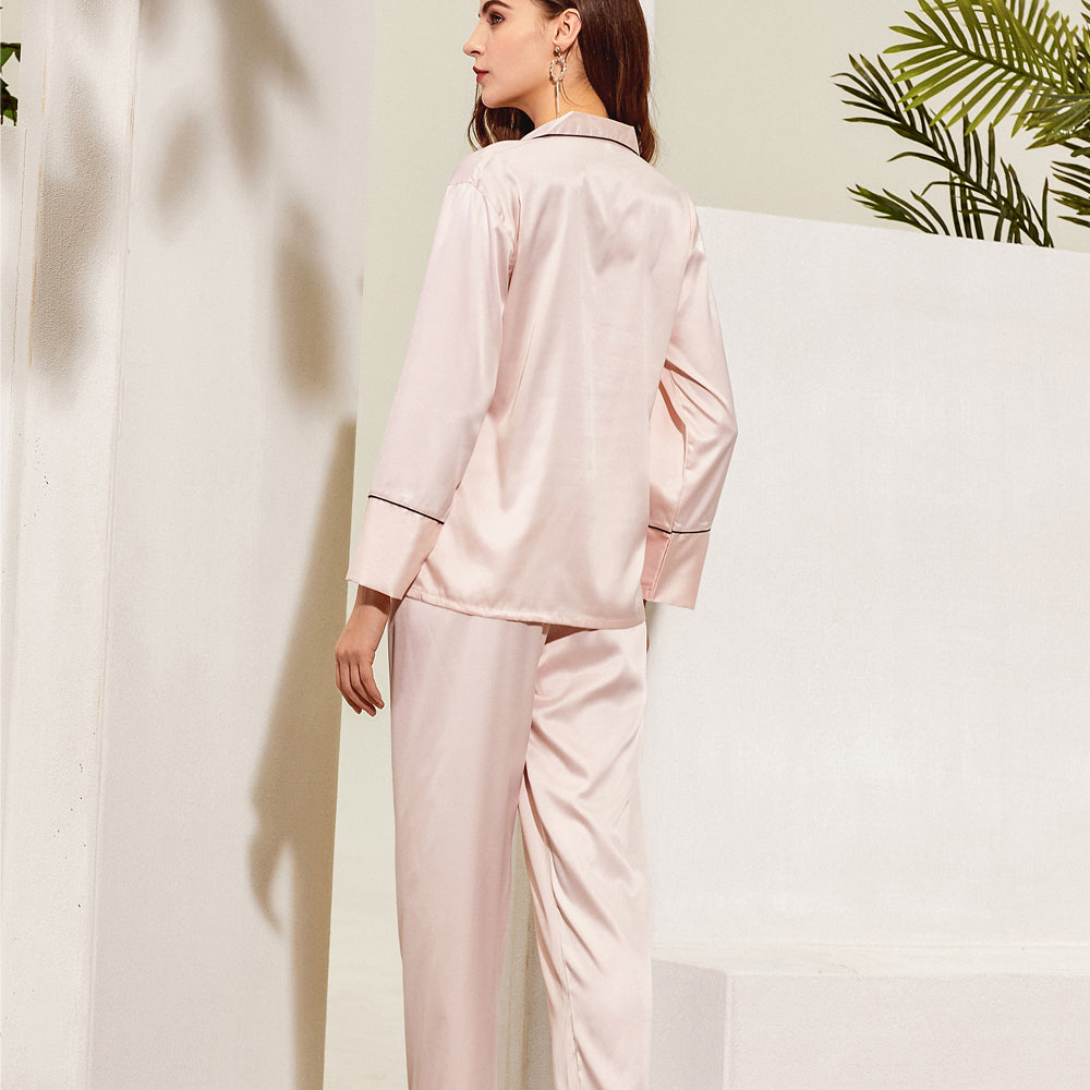 Blush Long Pyjamas